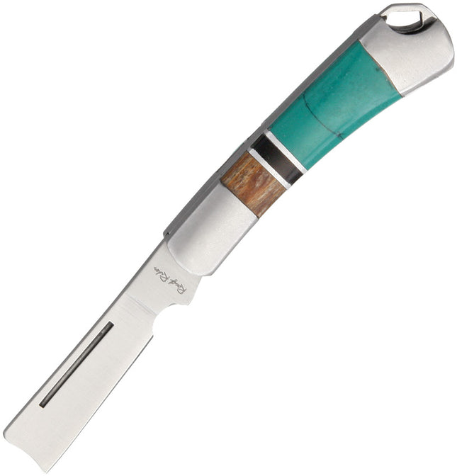 Turquoise Mini Razor Folder