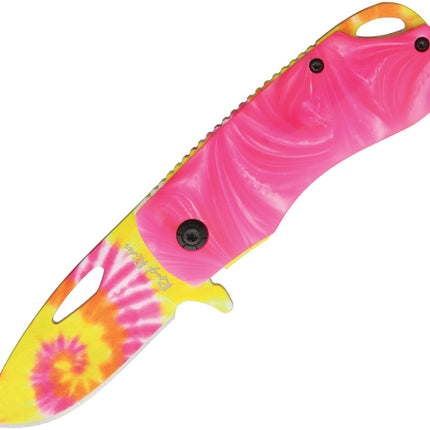 Pink Tie Dyed Linerlock A/O