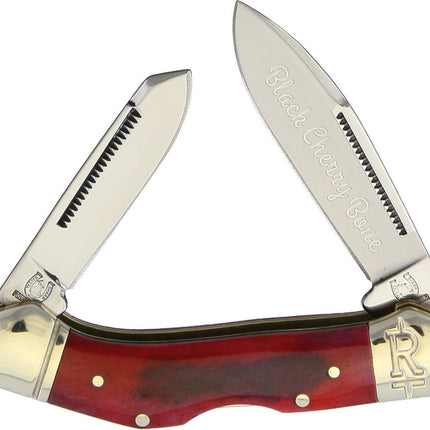 Lockback Black Cherry Bone