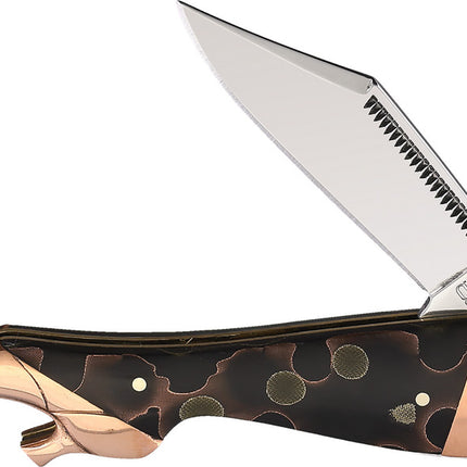 Small Leg Copper Swirl