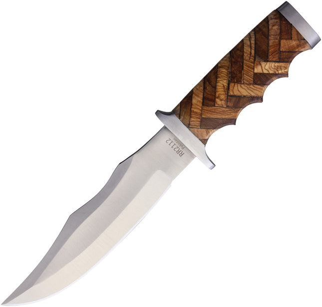 Cross Hatch Fixed Blade