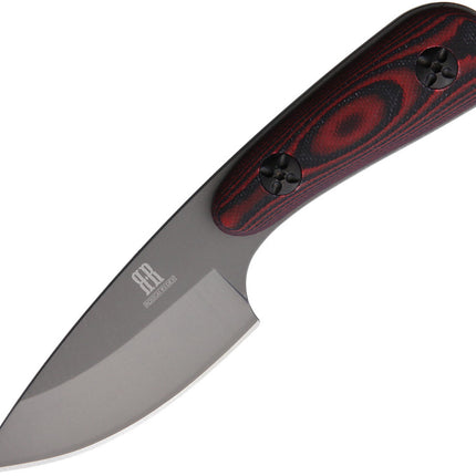 Fixed Blade Red/Black G10