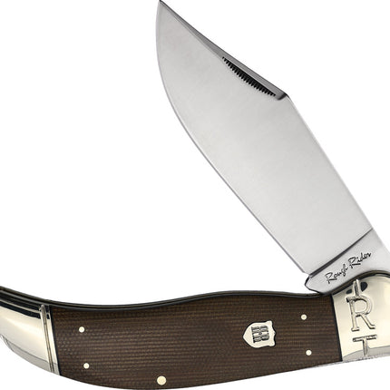 Deer Slayer Brown Burlap