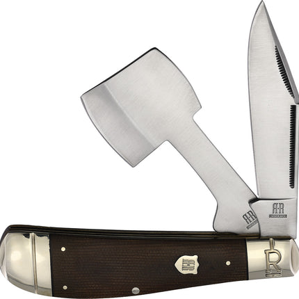 Pocket Chopper Brown Burlap