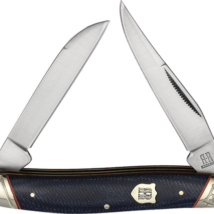 Muskrat Denim Micarta