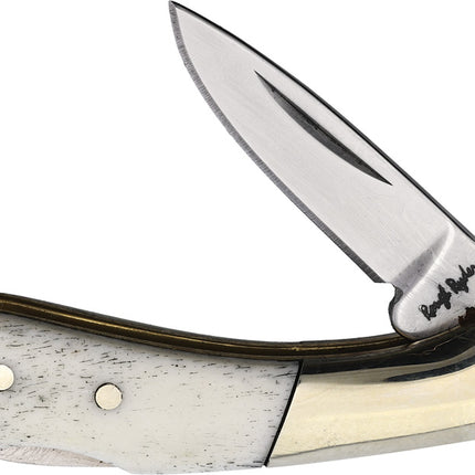 Mini Lockback White Bone