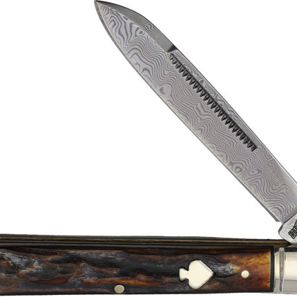 Doctor Cinnamon Bone Damascus