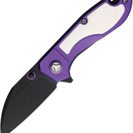 Tattoo Series Framelock Purple