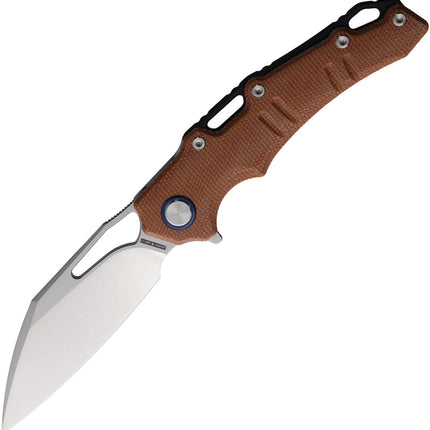 Linerlock Brown Micarta