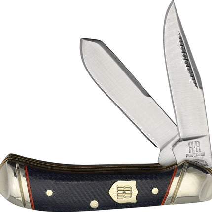 Tiny Trapper Denim Micarta