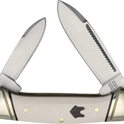 Mini Canoe White Micarta