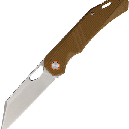 Coyote Tan Tanto Linerlock