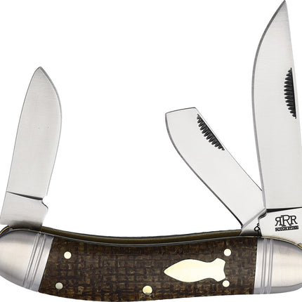 Roundup D2 Brown Micarta