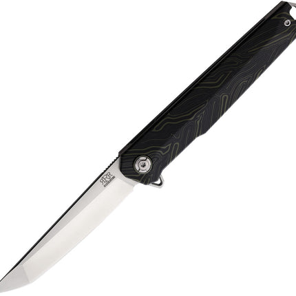 Linerlock Tanto Black/Green