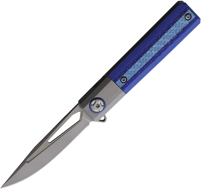 Framelock Blue CF