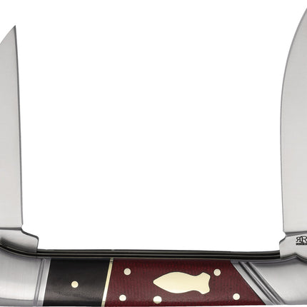 Red Micarta 2 Blade Folder