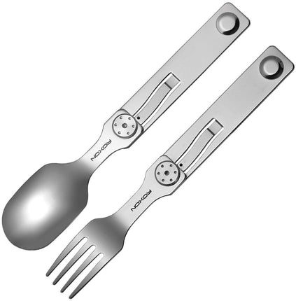 2 in 1 Camping Utensil Set