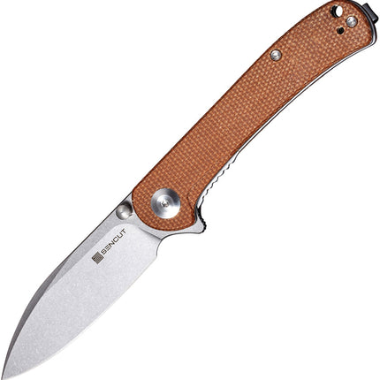 Scepter Linerlock Brn Micarta