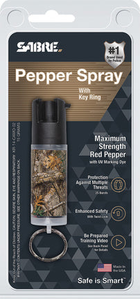 Key Ring Pepper Spray Camo