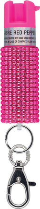 Jewel Design Pepper Spray Pnk