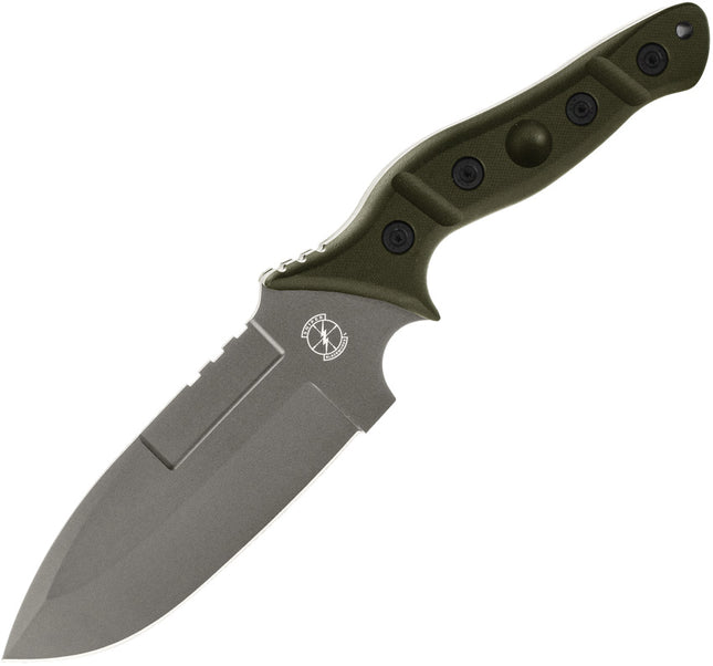Mamu Fixed Blade OD/Satin