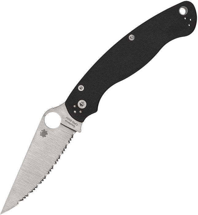 Military 2 Linerlock Black
