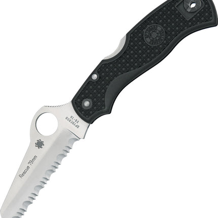Rescue Lockback 79mm Black