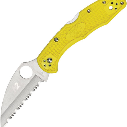 Salt 2 Lockback Yellow Serratd