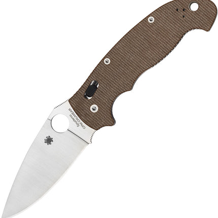 Manix 2 XL Brn Canvas Micarta