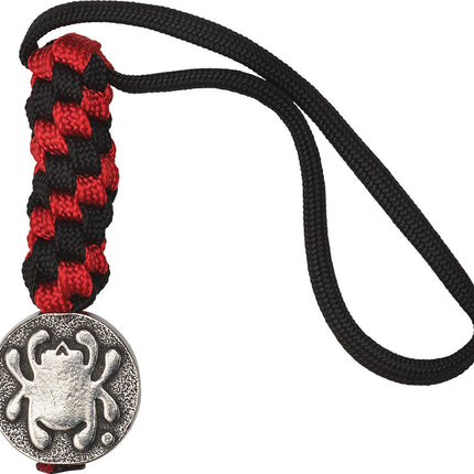 Pewter Flat Bead w/Lanyard