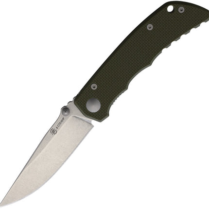 Talos Linerlock Green G10