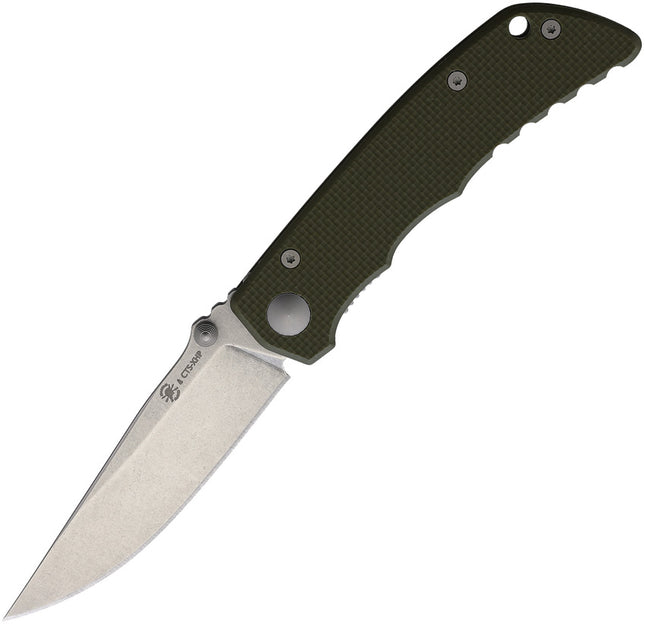 Talos Linerlock Green G10