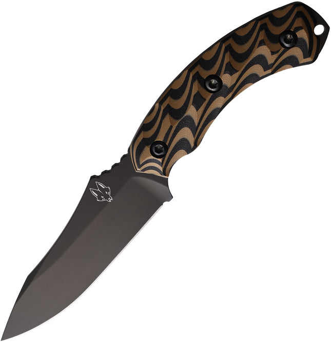 Jackal Fixed Blade Black Tan