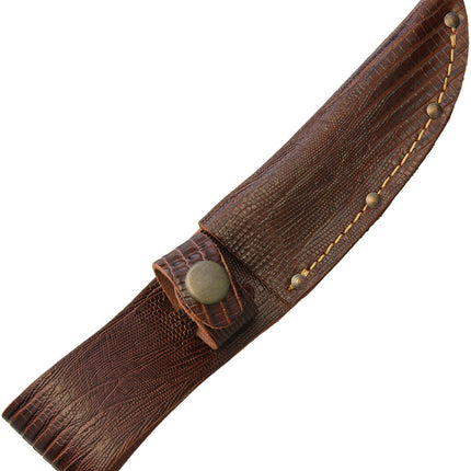 Fixed Blade Belt Sheath Lizard