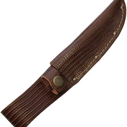 Fixed Blade Belt Sheath Lizard