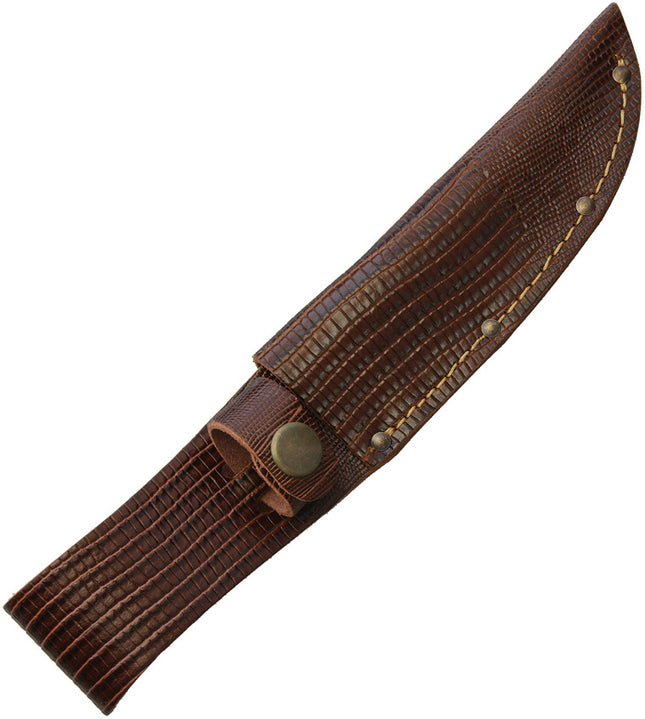 Fixed Blade Belt Sheath Lizard