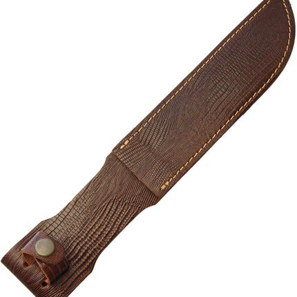 Fixed Blade Belt Sheath Lizard