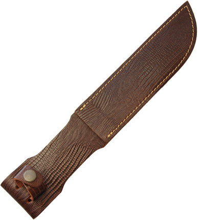 Fixed Blade Belt Sheath Lizard