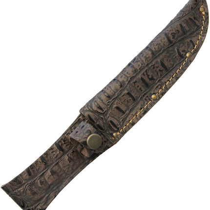 Fixed Blade Belt Sheath Croc