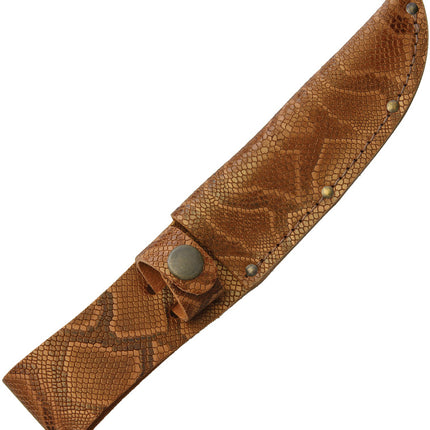 Fixed Blade Belt Sheath Python