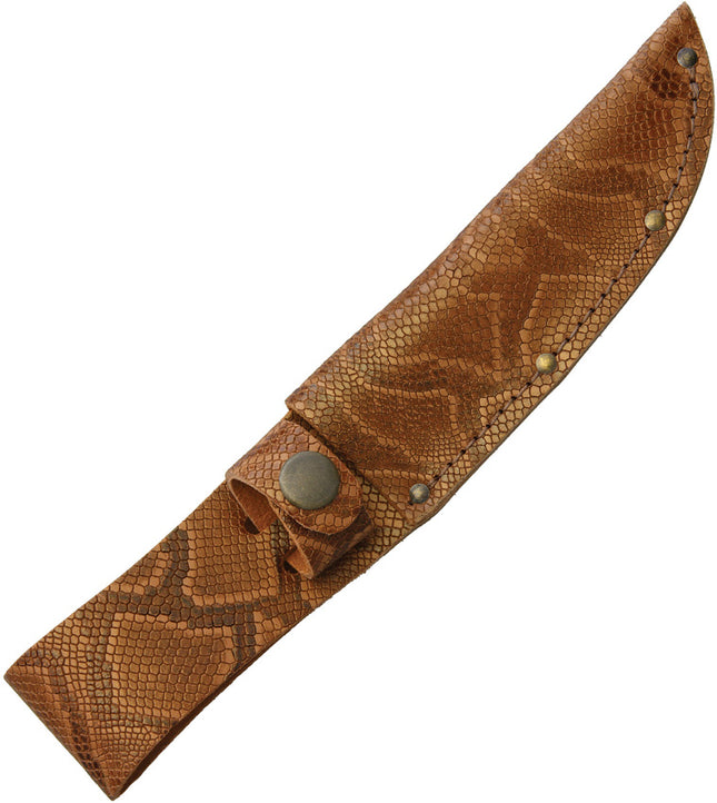 Fixed Blade Belt Sheath Python