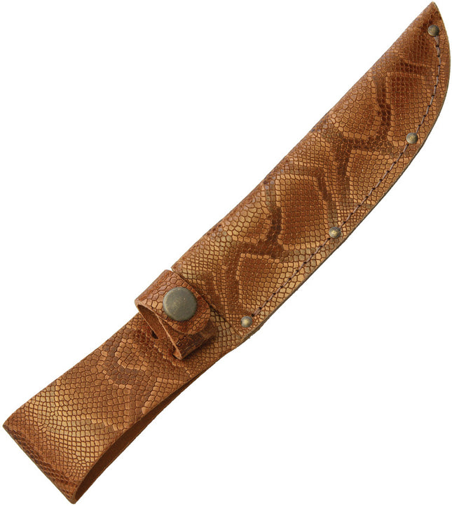 Fixed Blade Belt Sheath Python