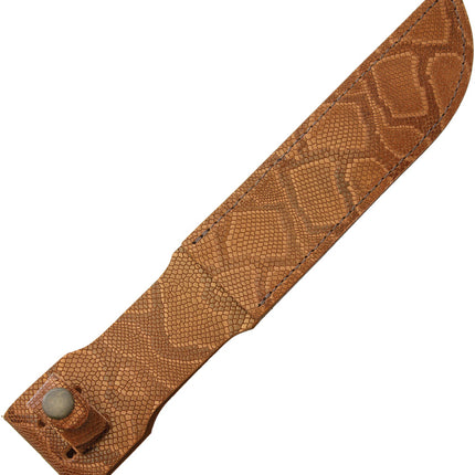 Fixed Blade Belt Sheath Python