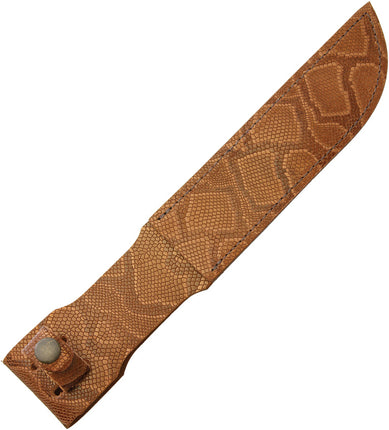 Fixed Blade Belt Sheath Python