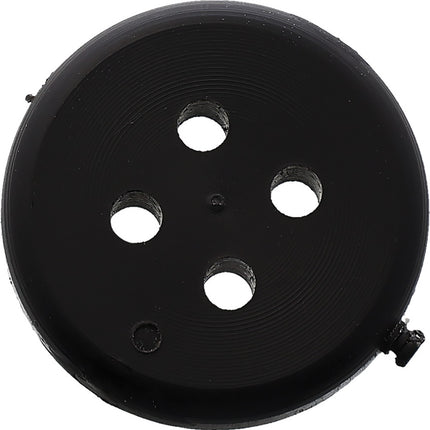 Compass Button Black