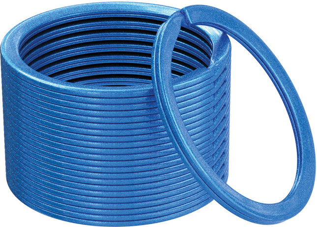 Split Key Rings Blue