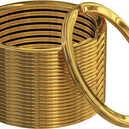 Split Key Rings Gold