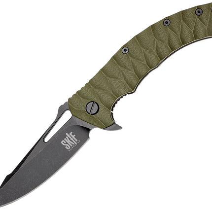Shark Framelock BSW Olive