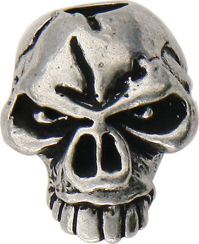 Emerson Skull Bead Pewter