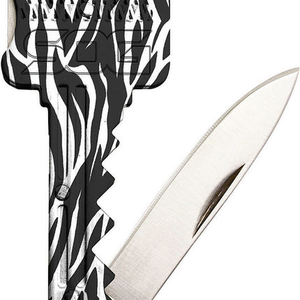 Key Lockback Zebra